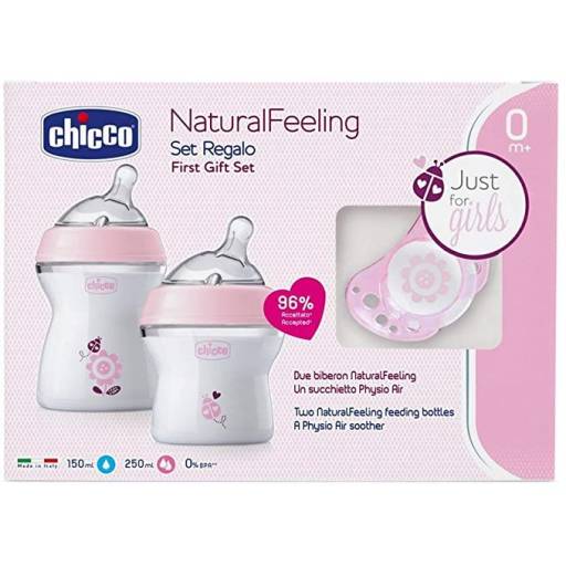 SET REGALO NATURAL FEELING 0M+ - ROSADA