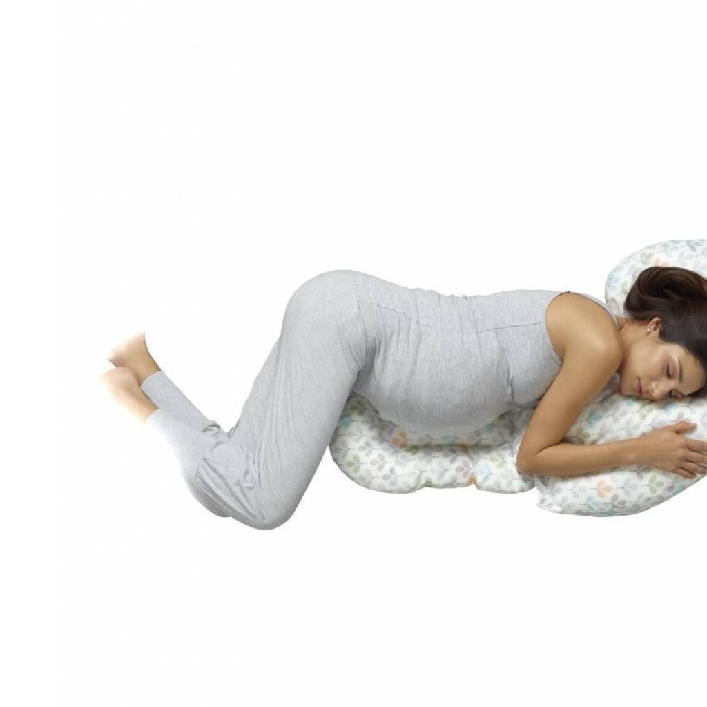 BOPPY TOTAL BODY PILLOW GLACIER Lactancia Boppy Almohadones prenatales