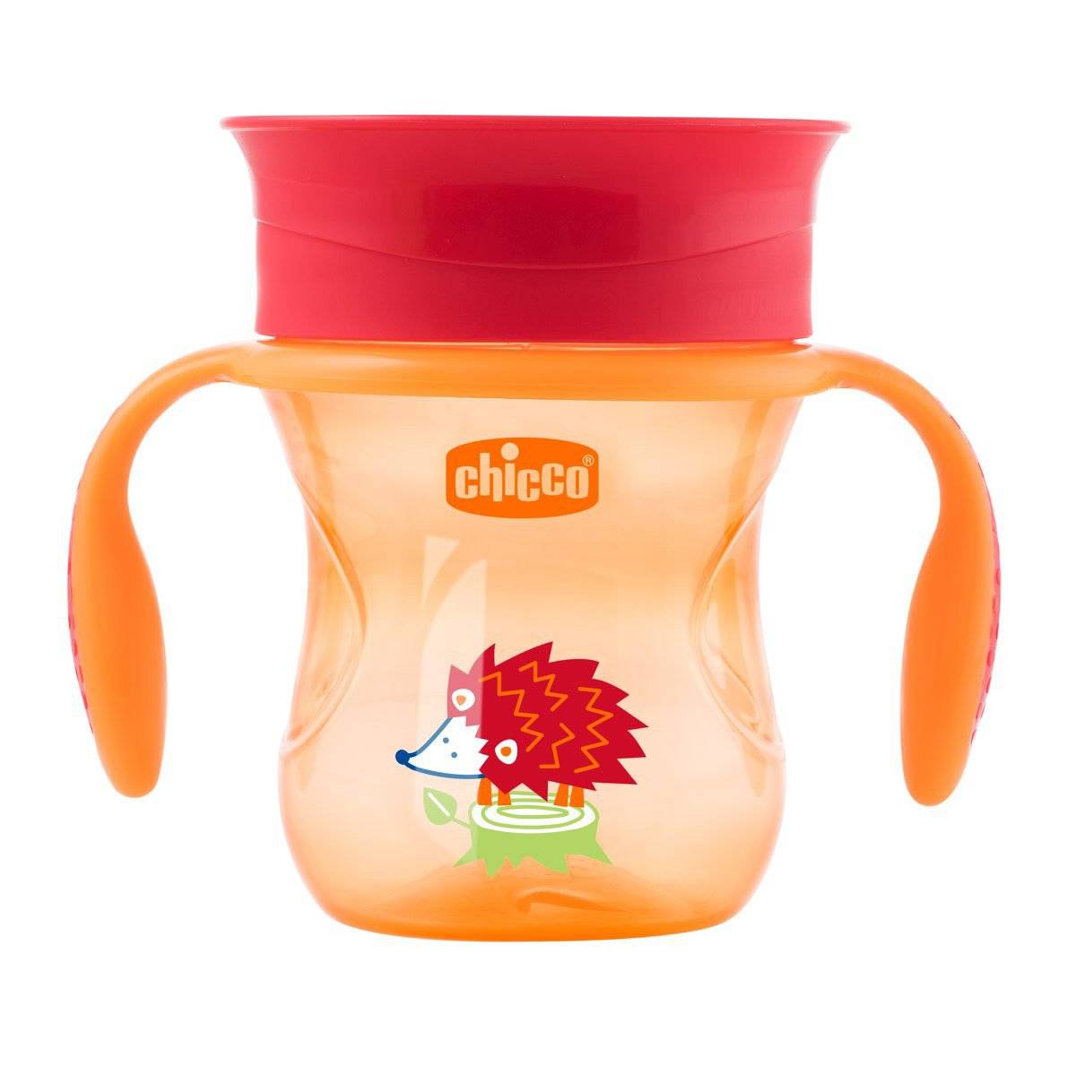 Vaso Chicco Perfect Cup Antiderrame 360º 12m+ - Bebelli