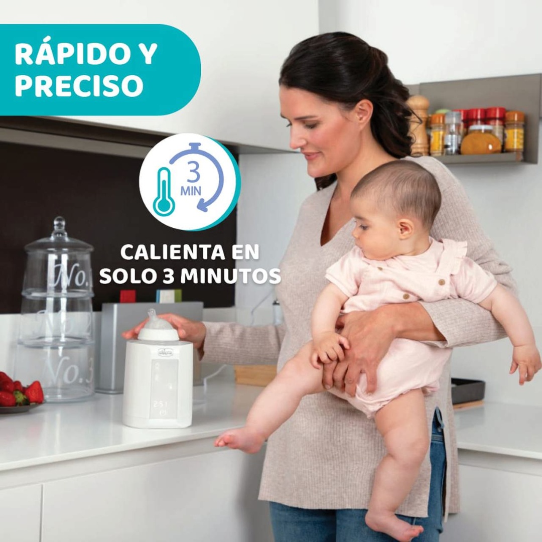 CALIENTA BIBERON + ESTERILIZADOR 220-240 V Lactancia Calienta biberones y  Esterilizadores