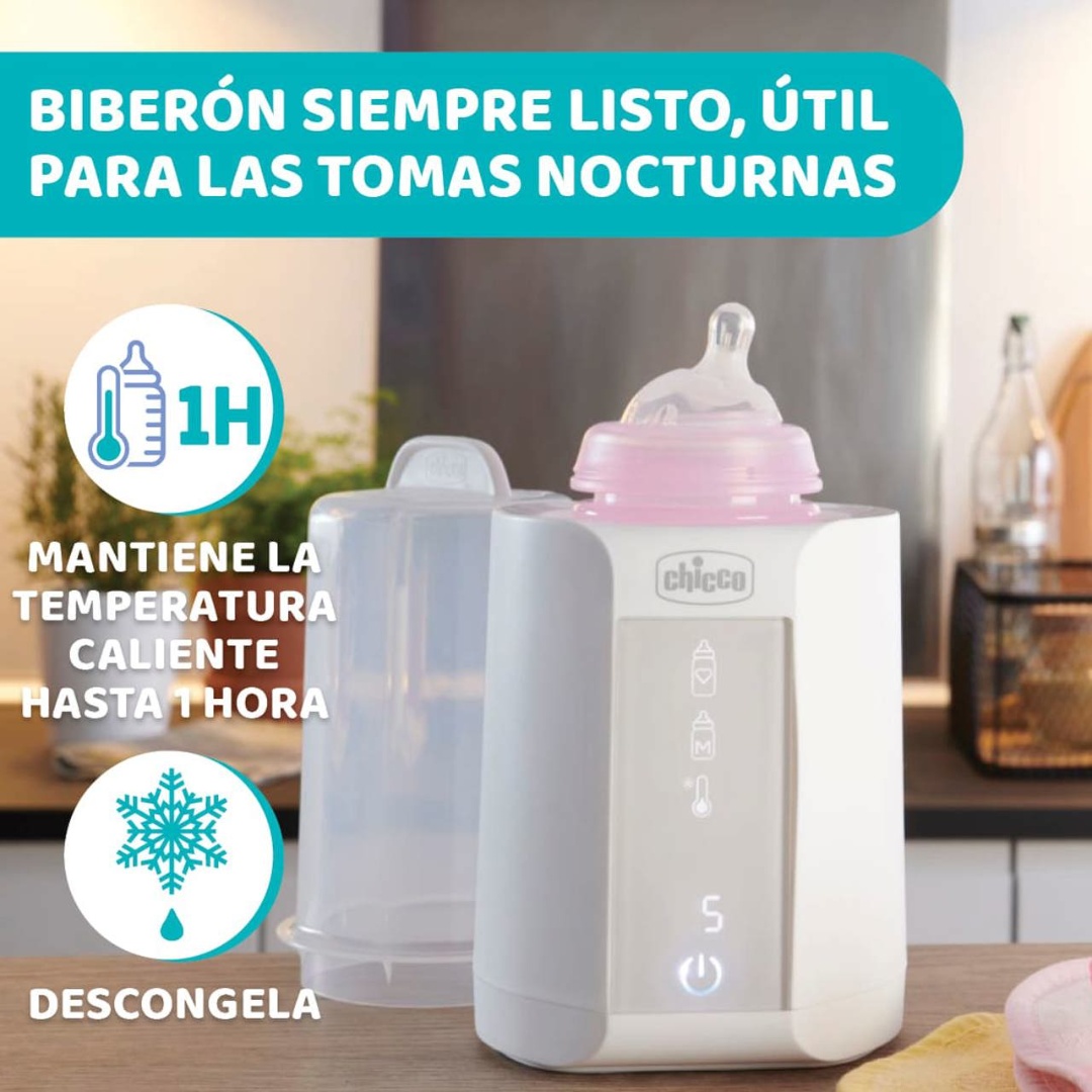 calienta biberon con esterilizador